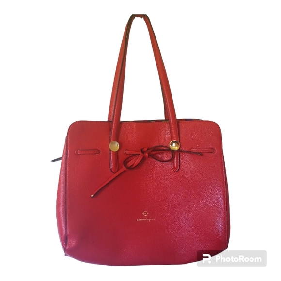 Red Nanette Lepore "Arabelle" Shoulder Purse - Picture 1 of 8